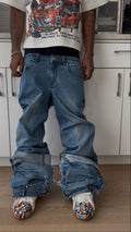 Kompy Reversed Baggy Denim