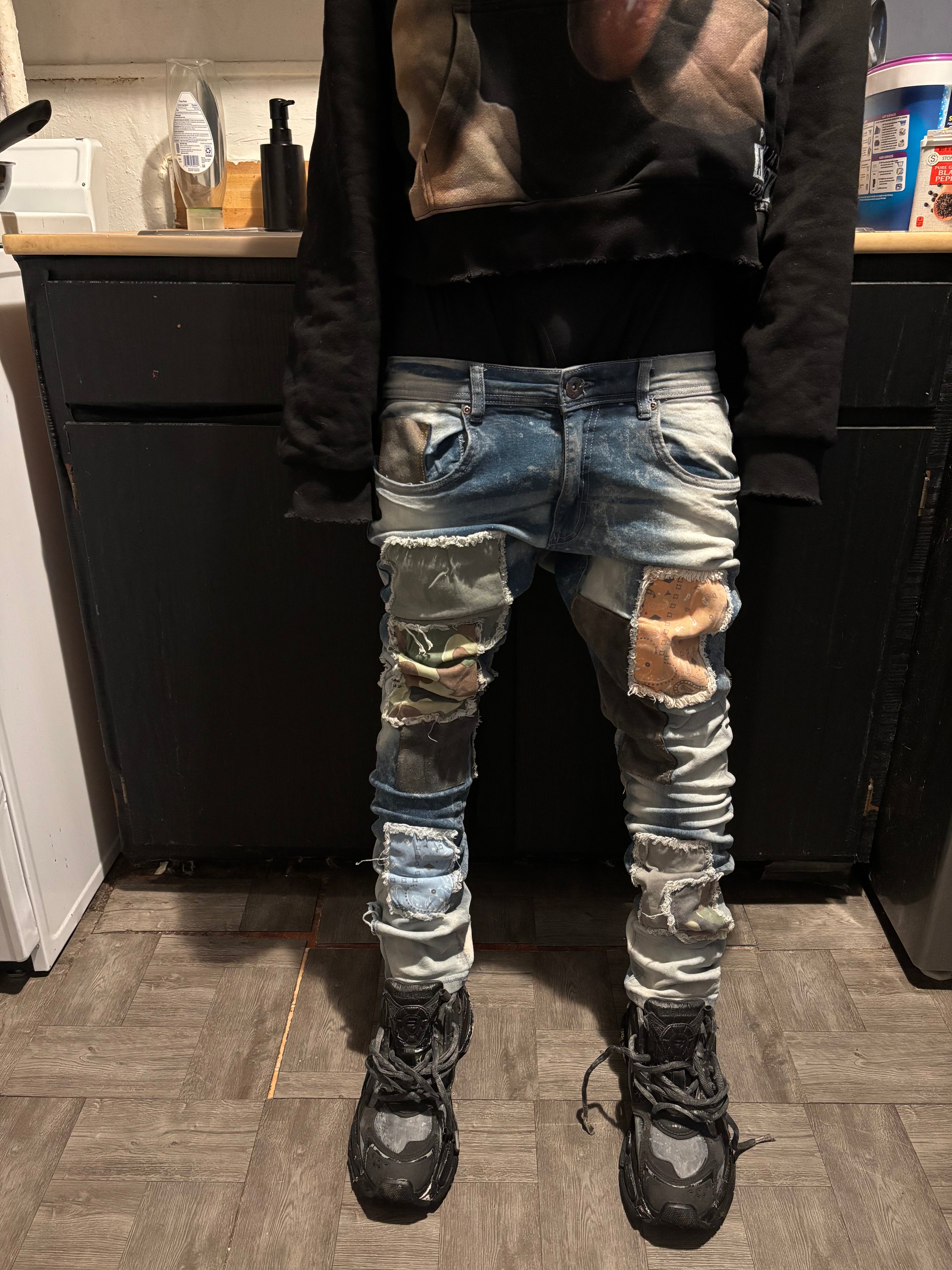 Kompy Patch Work Denim